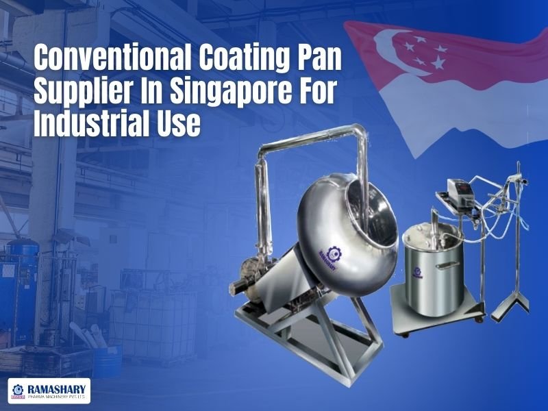 Conventional Coating Pan Supplier In Singapore For Industrial Use