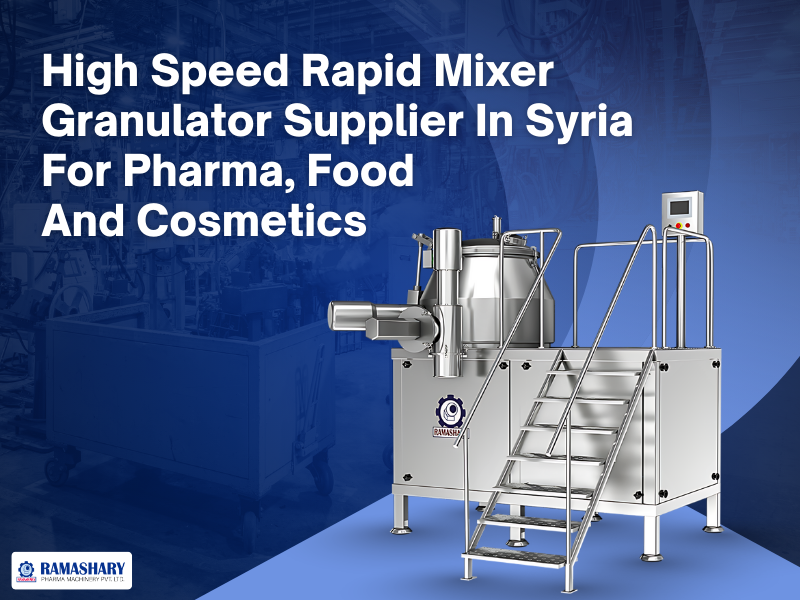 rapid mixer granulator supplier in syria